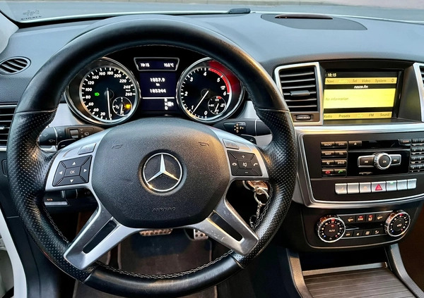Mercedes-Benz ML cena 75000 przebieg: 185500, rok produkcji 2011 z Turek małe 352